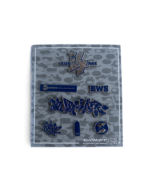 Subware Enamel Division Pin Set
